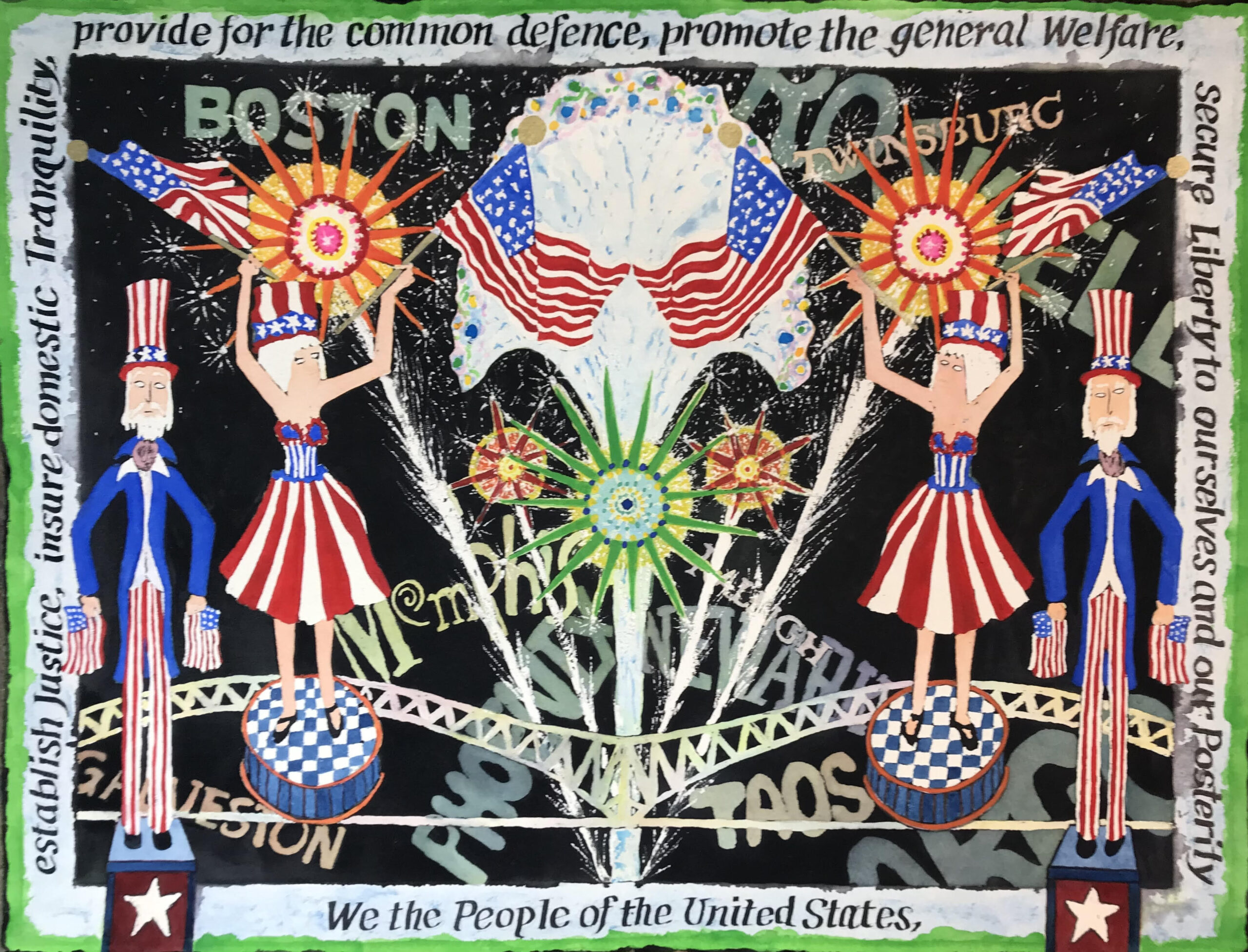 Summer Vibes Art Exhibit From Bartlett Art Association Memphis 